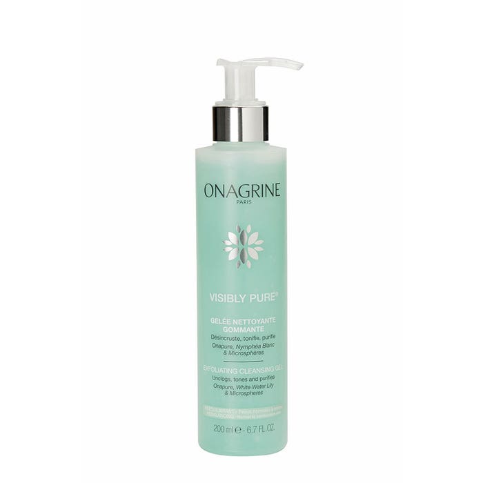 Exfoliating Cleansing Gel 200ml Visibly Pure Onagrine