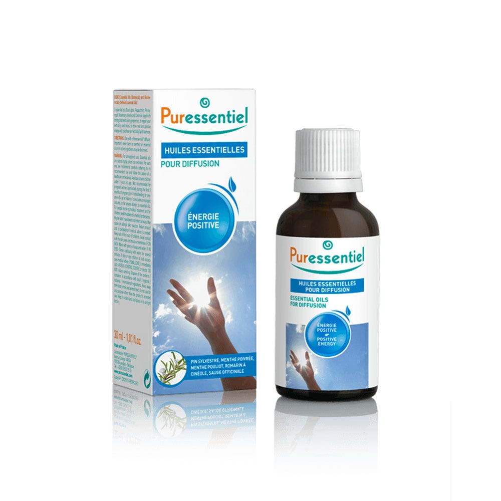 Puressentiel Diffusion 5 Essential Oils To Diffuse Good Vibes 30ml