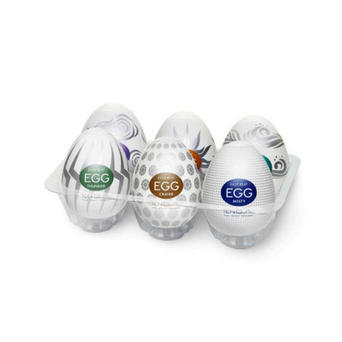 Egg Variety 2 - Disposable Male Masturbator Eggs Box Of 6 Tenga