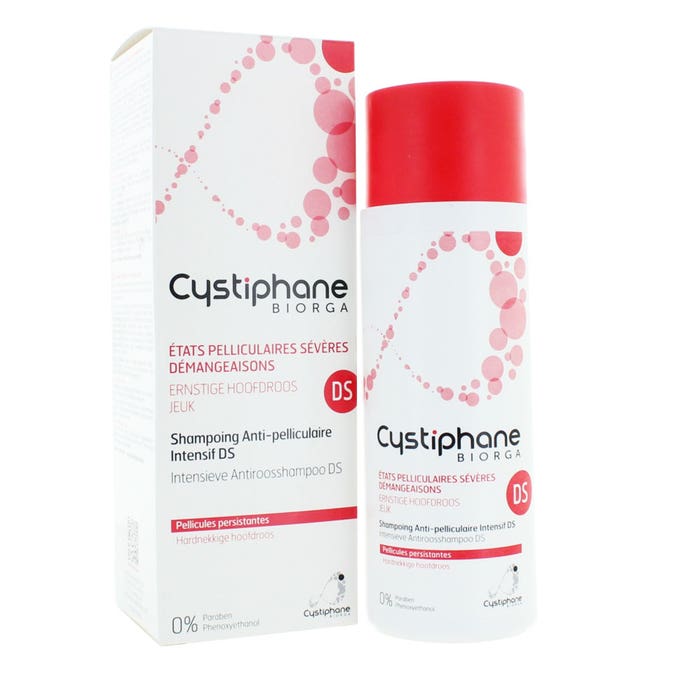 Intensive Anti Dandruff Shampoo Ds 200ml Cystiphane Biorga