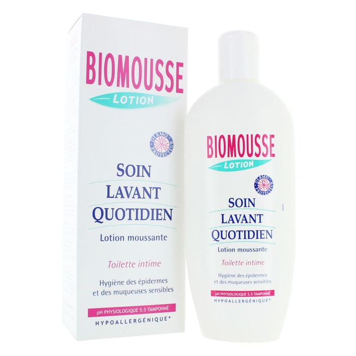 OMEGA PHARMA BIOMOUSSE FOAMING LOTION DAILY CLEANSING CARE 500 ML