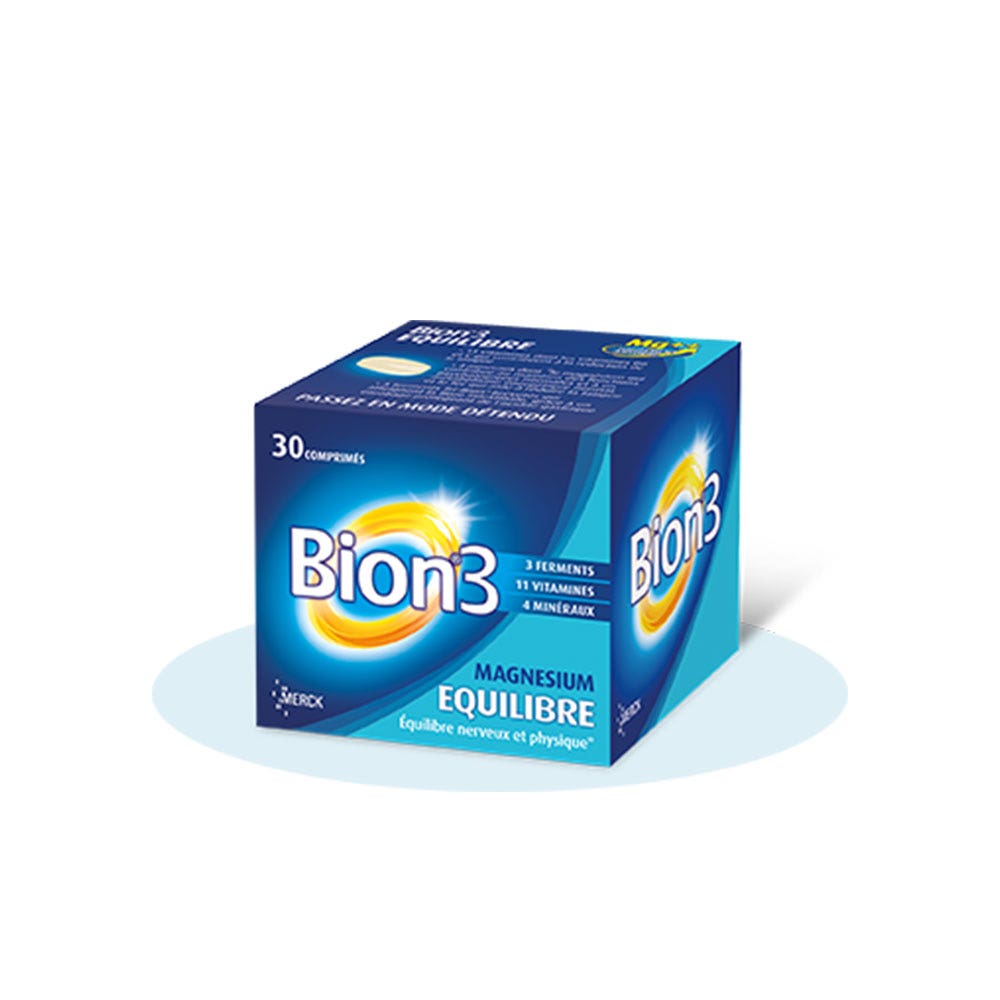 Bion3 Bion Equilibre Mg++ 30 Tablets Magnesium 30 Comprimes