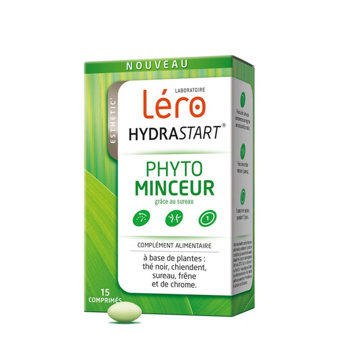 Lero Hydrastart Phytominceur Slimming Diet X 15 Tablets