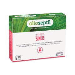 Olioseptil Sinus 15 Vegetable Gelules