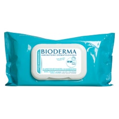 Bioderma Abcderm H2o Cleansing Wipes X60 H2o 60