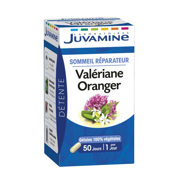 Valeriane Orange Tree Sleep Repairing 50 Gelules Juvamine