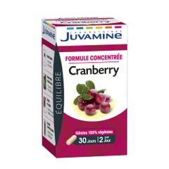 Juvamine Cranberry Concentrated Formula 60 Gelules
