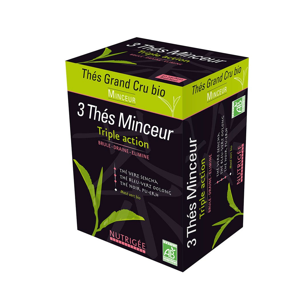 Nutrigée Slimming Drink With 3 Teas X 30 Bags 30 Sachets