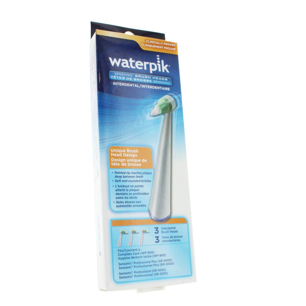 Waterpik Sensonic Interdental Brush Heads Srip3 Water Pik Easypara