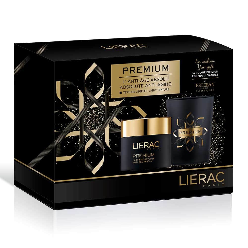 Lierac Premium Silky Cream Set + Free Candle 50ml