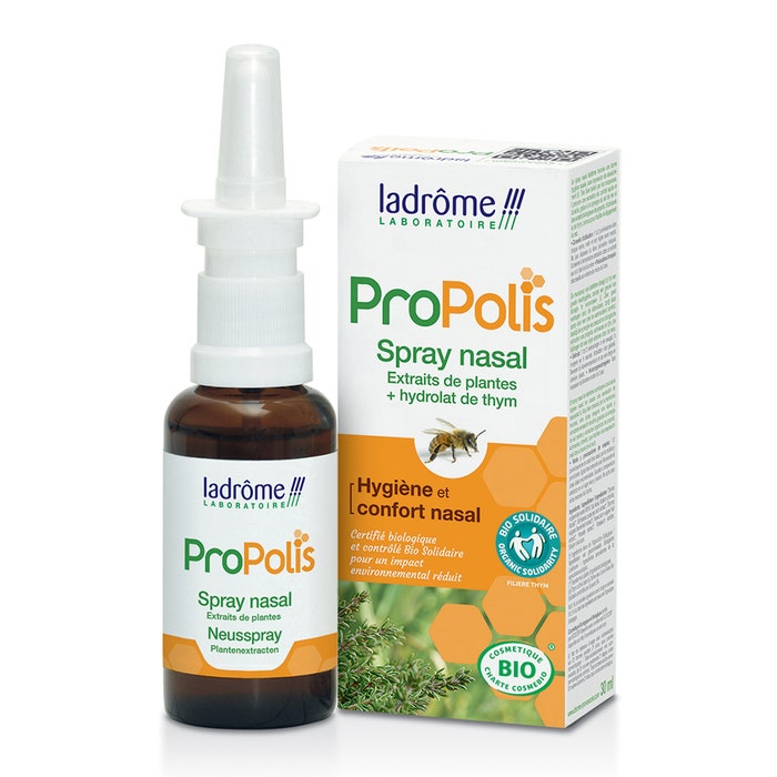 Propolis Nasal Spray Organic 30ml Propolis Ladrôme