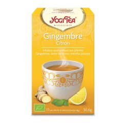 Yogi Tea Organic Herbal Teas Ginger Lemon 17 Sachets