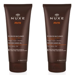Nuxe Men Multi Use Shower Gel 2x200ml