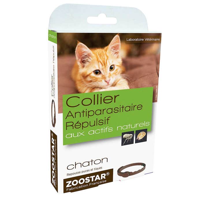 Active Parasite Repellent Necklace For Kittens 35cm Zoostar