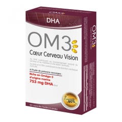 OM3 Om3 Dha Heart Brain And Vision X 60 Capsules 60 capsules