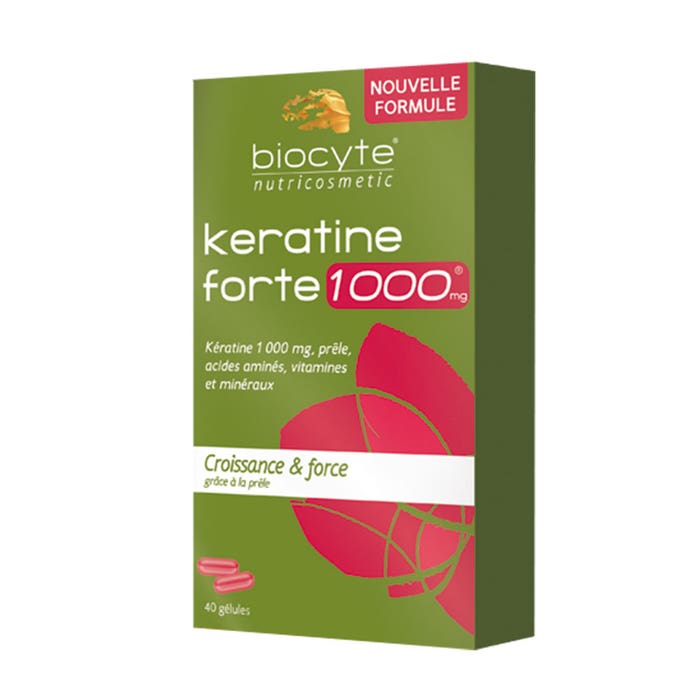 Biocyte Keratine Forte 40 Capsules 1000mg