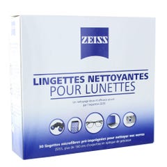 Zeiss Cleaning Wipes For Glasses X30