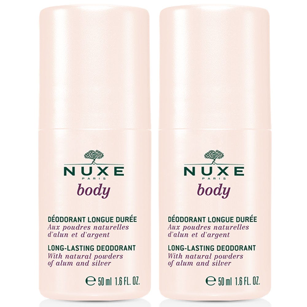 Nuxe Body Long-lasting Body Deodorant 2x50ml