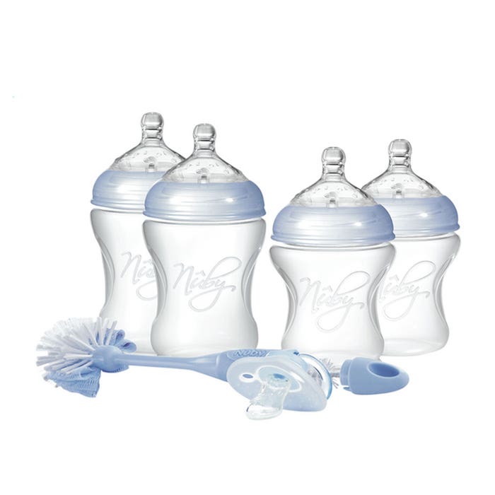 Nuby Newborn Baby Bottle Natural Touch Pack
