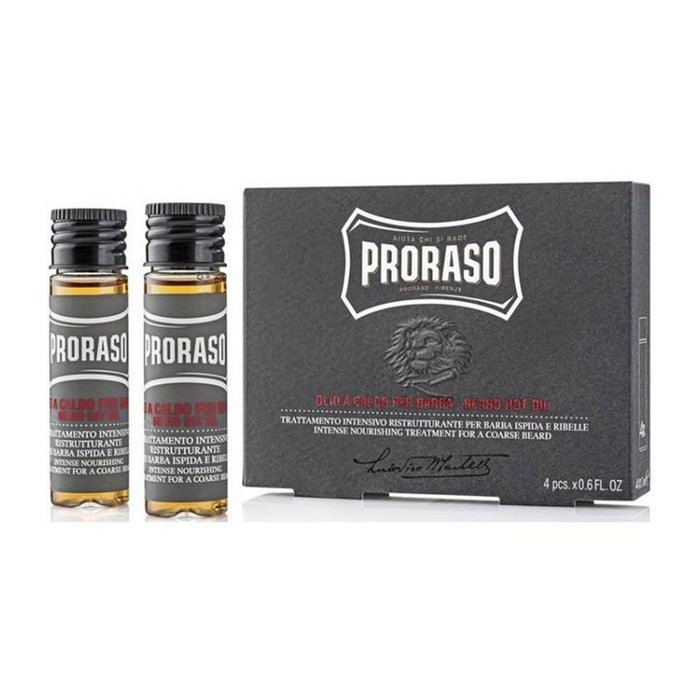 Coarse Beard And Moustache Oil 4x17 ml Proraso