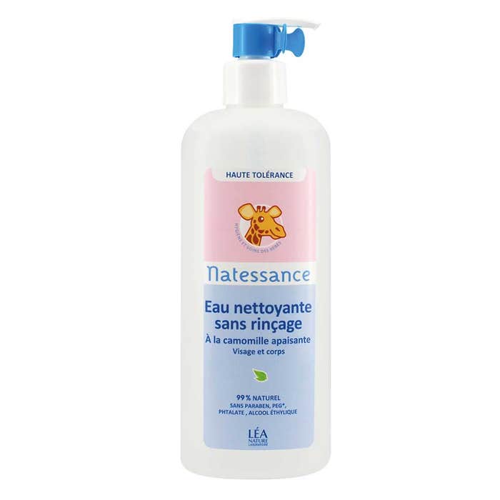 Cleansing Water Face And Body 500 ml Natessance