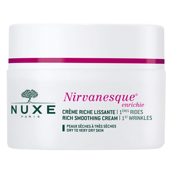 Nirvanesque Rich Smoothing Cream Dry To Very Dry Skins 50 ml Nuxe