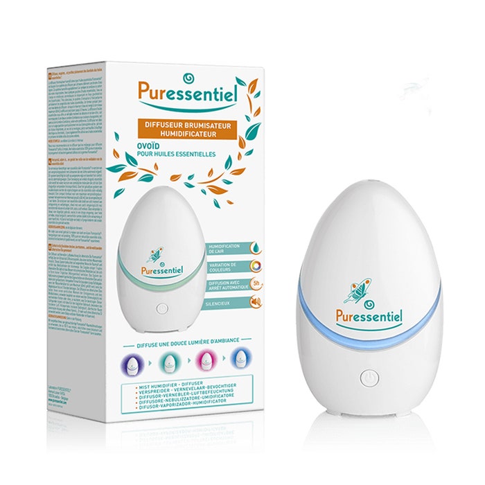 Ovoid Diffuser And Humidifier Diffusion Puressentiel