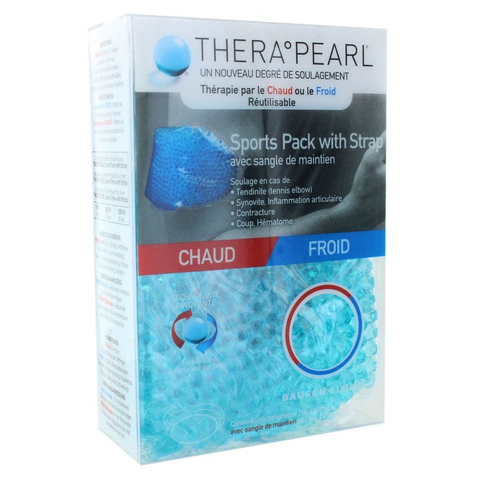 Heat or Cold Therapy Sport Pack With Support Strap TheraPearl