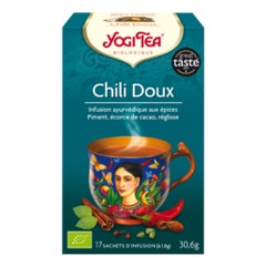 Yogi Tea Chili Sweet Ayurvedic Herbal Teas Bioes 17 Sachets