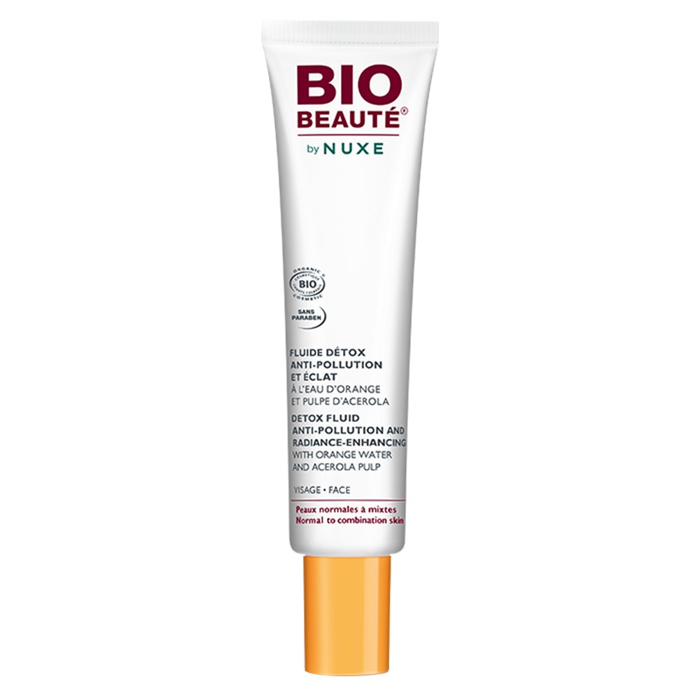 Bio Beaute By Nuxe Detox Fluid Anti Pollution And Radiance Enhancing Normal To Combination Skins 40ml