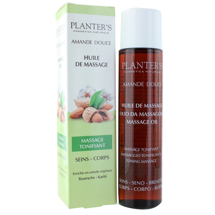 PLANTER'S BODY AND BREAST MASSAGE OIL WITH SWEET ALMOND 150ML