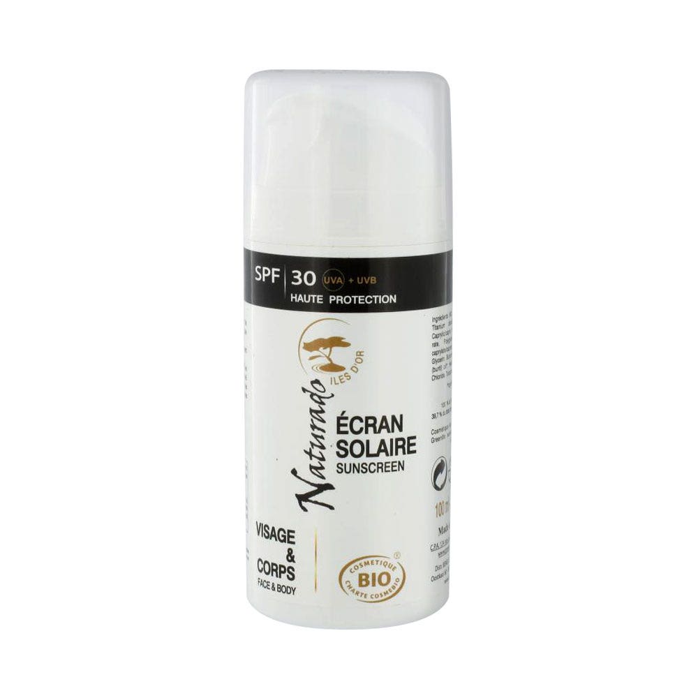 Naturado Iles D'or Ecran Solaire Spf30 100ml