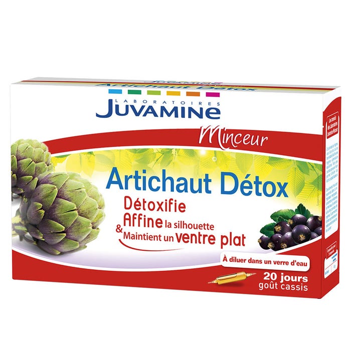 Juvamine Minceur Artichoke Detox X 20 Phials Juvamine