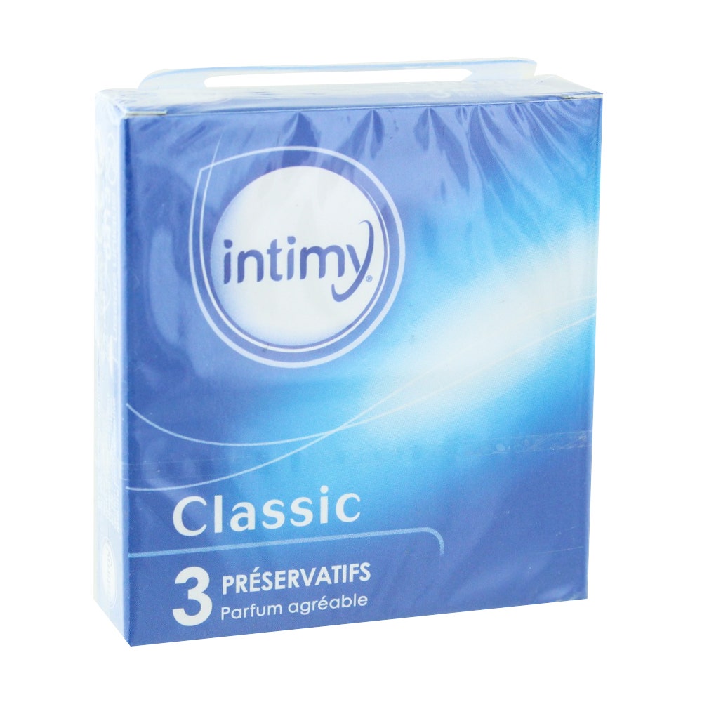 Intimy Classic Classical Lubricated Condoms X3 3