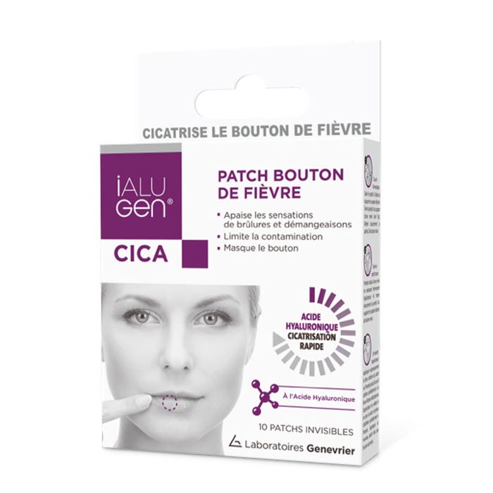 Ialugen Cica Patches For Lip Coldsore X10 Ialugen Advance