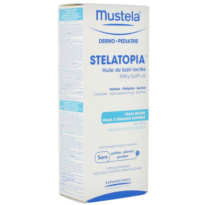 Stelatopia Milky Bath Oil 200ml Mustela
