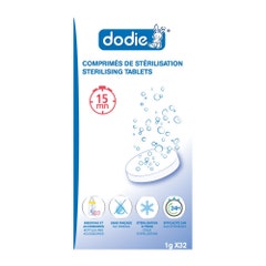 Dodie Cold Sterilisation Tablets X 32