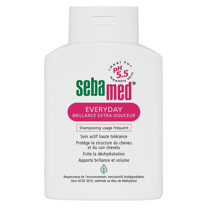 Everyday Shine Extra Gentle Shampoo Frequent Use 200ml Sebamed