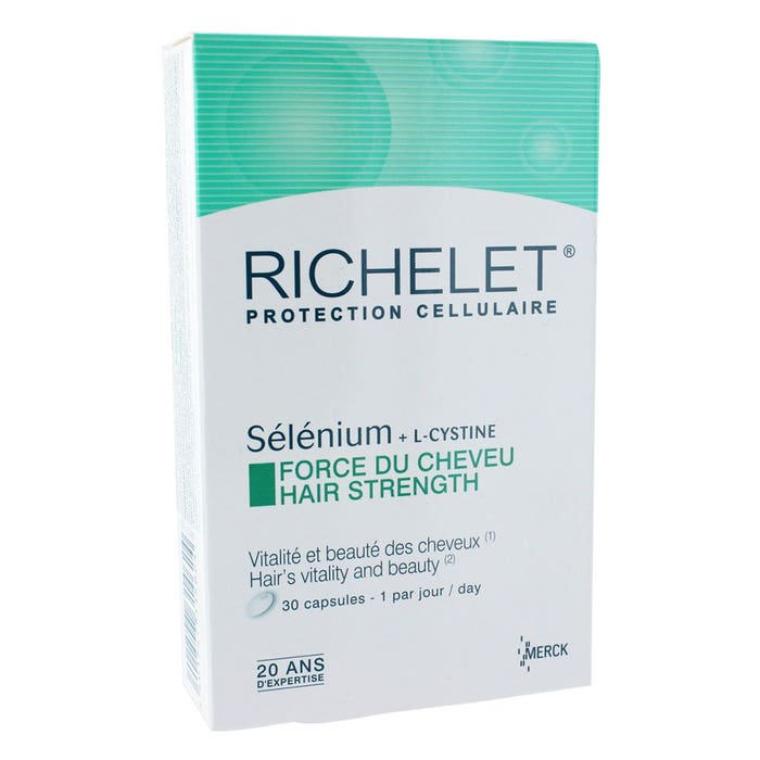 Richelet Richelet Selenium Hair S Vitality And Beauty 30 Capsules