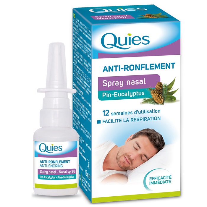 Anti-snoring Spray Nasal Pine-eucalyptus 15ml Quies