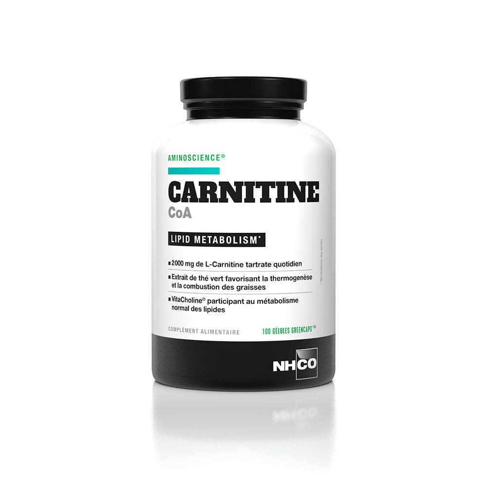 Nhco Nutrition Carnitine CoA Lipid Metabolism 100 capsules