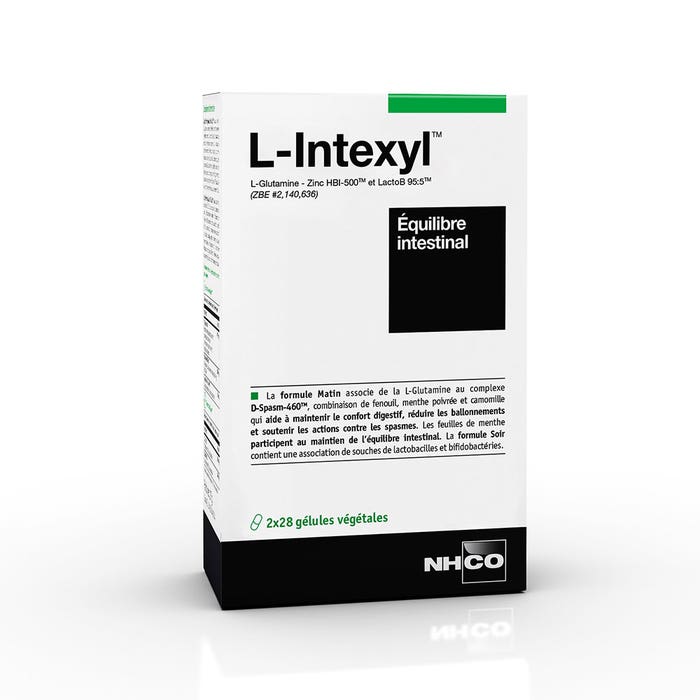 L-INTEXYL INTESTINAL BALANCE 2x28 capsules Nhco Nutrition