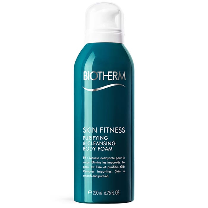 Skin Fitness Purifying Cleansing Body Foam 200ml Skin Fitness Biotherm