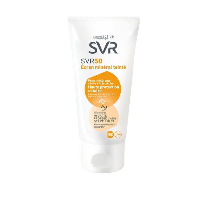 Svr 50 Tinted Mineral Sunscreen Spf50 50ml