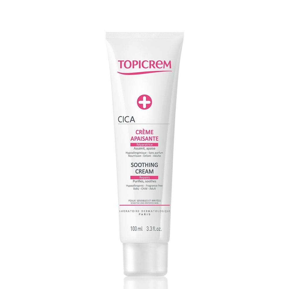Topicrem Cica Irritated Skin Topicrem Cica Repair Soothing Cream Irritated Skins 100ml