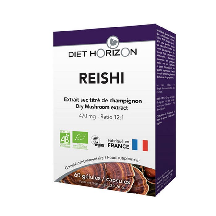 Diet Horizon Organic Reishi X 60 Capsules