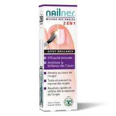 Nailner 2 In 1 Anti Fungal Nail Brush Novodex 5ml