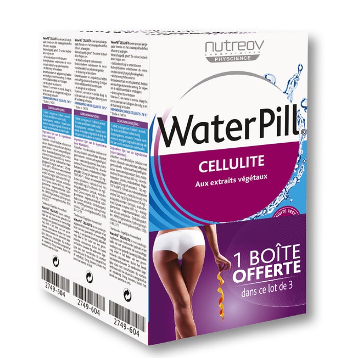 Waterpill Cellulite 3 X 20 Tablets Nutreov