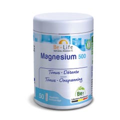 Be-Life Magnesium 500 50 gélules