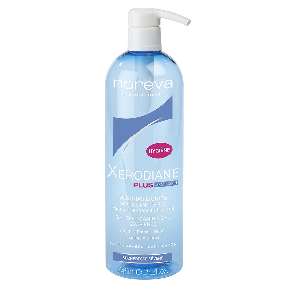 Noreva Xerodiane Plus Soap Free Gentle Foaming Gel Skins Prone To Atopy 745ml